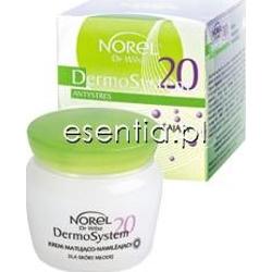 Norel DermoSystem 20 Antystres Krem matująco - nawilżający dla skóry młodej 50 ml