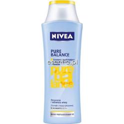 NIVEA Hair Care Pure Balance Szampon zapobiegający przetłuszczaniu się włosów 250 ml