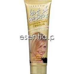 Inecto Hint of Sunshine Intensywna kuracja regenerująca do włosów blond 150 ml