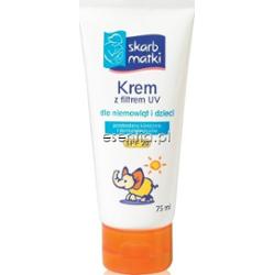 Skarb Matki  Krem z filtrem UV dla dzieci i niemowląt SPF20 75 ml