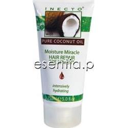 Inecto Pure Coconut Oil Cudownie nawilżająca kuracja regenerująca włosy 150 ml