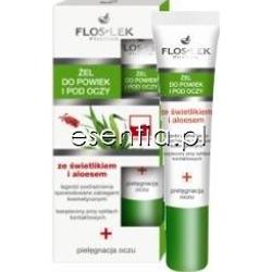 Flos-Lek Pharma Żel do powiek i pod oczy ze świetlikiem i aloesem tubka 15 ml