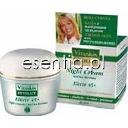 Krka Vitaskin Fitolift Krem na noc Eliksir 45+ 50 ml