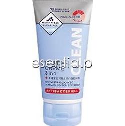 Manhattan Clearface Krem myjący 3 w 1 antybakteryjny 150 ml