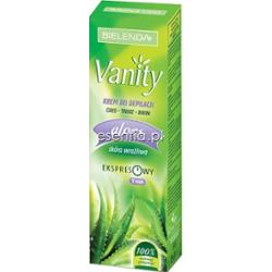 Bielenda Vanity Krem do depilacji ciała, twarzy i bikini Aloes - skóra wrażliwa 100 ml