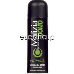 Malizia Uomo Pianka do golenia Vetyver 300 ml