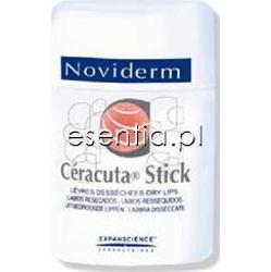 Noviderm Ceracuta Pomadka do pielęgnacji suchych i zniszczonych ust 10 ml