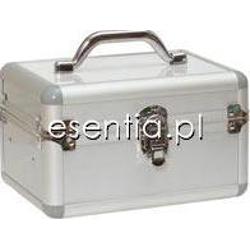 Top Choice  Kuferek podróżny srebrny mniejszy Nr 8115