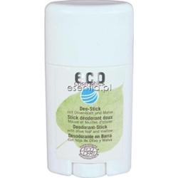Eco Cosmetics  Dezodorant w sztyfcie z liściem oliwnym i malwą 50 ml