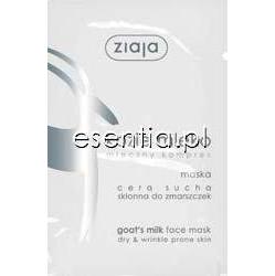 Ziaja kozie mleko Maska mleczny kompres 