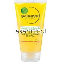 Garnier Intensywna pielęgnacja ujędrniająca skórę Cukrowy peeling do ciała 150 ml