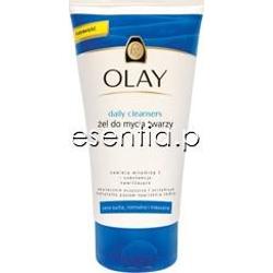 Olay Daily Cleansers Żel do mycia twarzy do cery suchej, normalnej i mieszanej 150 ml