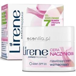 Lirene  Cera Naczynkowa - Krem nawilżająco - wzmacniający 50 ml