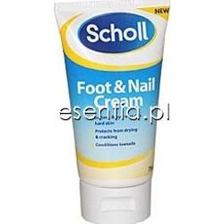 Scholl  Foot & Nail Cream Krem odżywczo - nawilżający do stóp i paznokci 75 ml