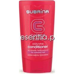 Subrina Red - czerwona Odżywka Colour Care do włosów farbowanych 