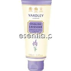 Yardley Lavender Krem do rąk i paznokci 100 ml