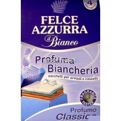 Felce Azzurra Il Bianco Szaszetki zapachowe do garderoby, klasyczne op. / 4 szt.