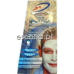 Davinci  Maska błotna rewitalizująca z wodorostami dla mężczyzn 20 g