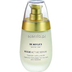 De Noyle's specific care Rescue Active Serum przeciwzmarszczkowe na dzień i na noc, na szyję i dekolt 