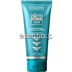 Eveline Slim Extreme 3D Professional Koncentrat antycellulitowy, Kuracja zwalczająca zaawansowany cellulit 200 ml