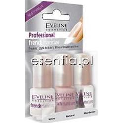 Eveline  Profesjonalny zestaw do French Manicure 3 x 4,5 ml