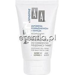 AA Cosmetics  AA MEN Sensitive Kojący kremo-żel do codziennej pielęgnacji twarzy 100 ml