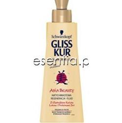 Gliss Kur  Natychmiastowa Regeneracja - Fluid do włosów Asia Straight 200 ml