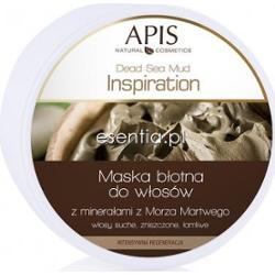 Apis Inspiration Maska błotna do włosów z minerałami z Morza Martwego 200 ml