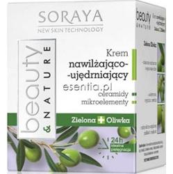 Soraya Beauty & Nature Zielona Oliwka Krem nawilżająco - ujędrniający 50 ml