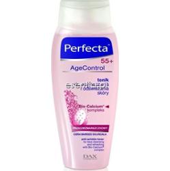 Perfecta Age Control 55+ Tonik przeciwzmarszczkowy do oczyszczania i odświeżania skóry 175 ml