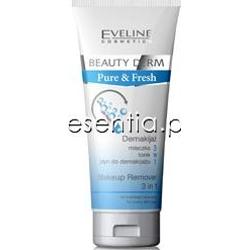 Eveline Beauty Derm Pure & Fresh 20+ Drobnoziarnisty peeling do twarzy 75 ml