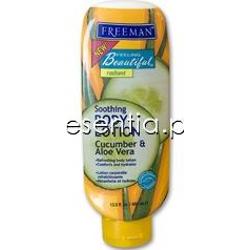 Freeman Feeling Beautiful Kojąca emulsja do ciała z ogórkiem i aloesem 400 ml