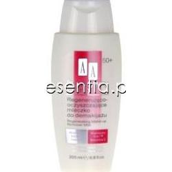 AA Cosmetics Intensywny Lifting 50+ Regenerująco - oczyszczające mleczko do demakijażu 