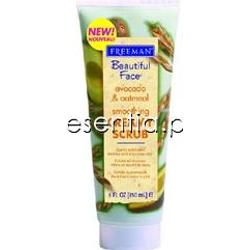 Freeman Beautiful Face Oczyszczający scrub do twarzy z ekstraktem z awokado i ziaren owsa 150 ml [5340]