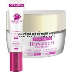 Dermika Rosarium New Garden Creme de Luxe do cery bardzo suchej na dzień i na noc + Aktywator z alfamolekułami na noc 50 ml + 15 ml