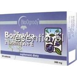 BioOgrody  Borówka z Luteiną A + E suplement diety op. /30 szt.