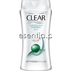 Clear  Szampon przeciwłupieżowy Clean & Itch Control 2 w 1 Ulga dla skóry głowy 