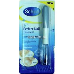 Scholl  Healthy Nails 3w1 - System redukujący żółknięcie i odbarwianie paznokci 2x5ml