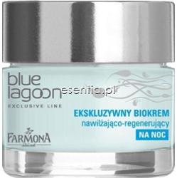 Farmona Blue Lagoon 25+ Biokrem nawilżająco - regenerujący na noc 50 ml