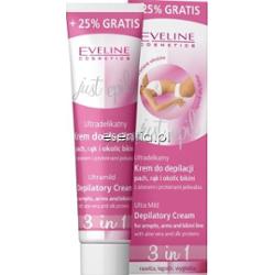 Eveline Just Epil Krem do depilacji rąk, pach i okolic bikini 3w1 125 ml