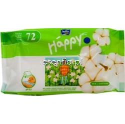 Bella Baby Happy Chusteczki nasączane Jedwab & Bawełna op. / 64 szt.