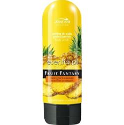 Joanna Fruit Fantasy Peeling do ciała gruboziarnisty Hawajski ananas 200 ml