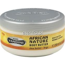 Aldo Vandini African Nature Krem do ciała Masło Shea i Figi 250 ml