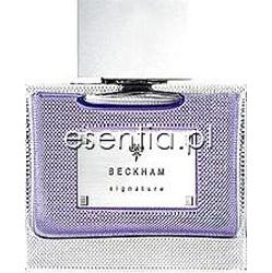 David Beckham  Signature męska