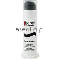 Biotherm Homme T-Pur Intense Gel Frais Hydratant Żel matująco - nawilżający 75 ml