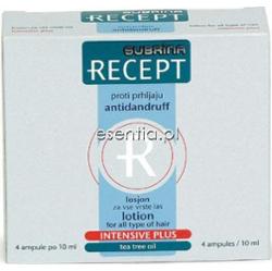 Subrina Recept Lotion przeciwłupieżowy INTENSIVE PLUS op. / 4 X 10 ml