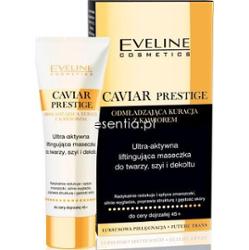 Eveline Caviar Prestige 45+ Ultra- aktywna liftingująca maseczka do twarzy, szyi i dekoltu 30 ml