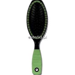 Donegal szczotki Zielona szczotka z poduszką z nylonowymi igłami [9009]
