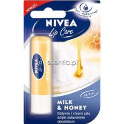 NIVEA Lip Care Pomadka ochronna do ust Milk & Honey 4,8 g