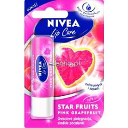 NIVEA Lip Care Pomadka ochronna do ust Pink Grapefruit Star Fruits 4,8 g